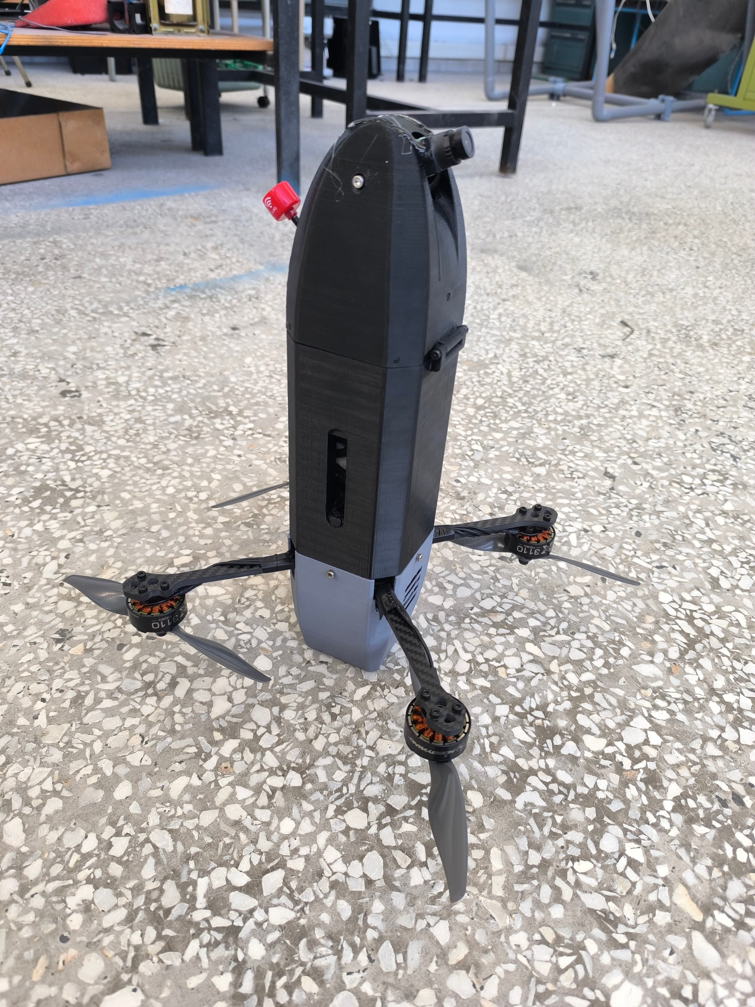 Sting S propulsion setup